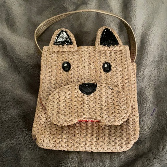 Mini CUTE dog face purse (very mini) NWOT - Picture 1 of 1